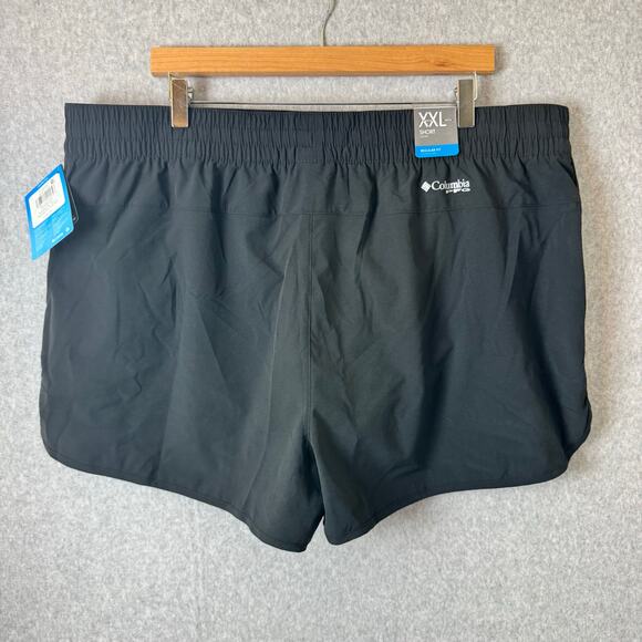Columbia PFG Fishing Shorts Womens XXL Black Omni Shade 50 UPF Moisture Wicking - Picture 8 of 15